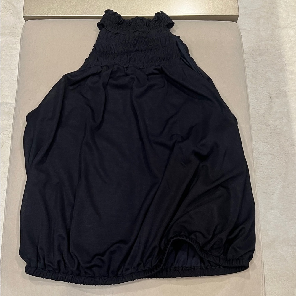 Elegant Black Sleeveless Top